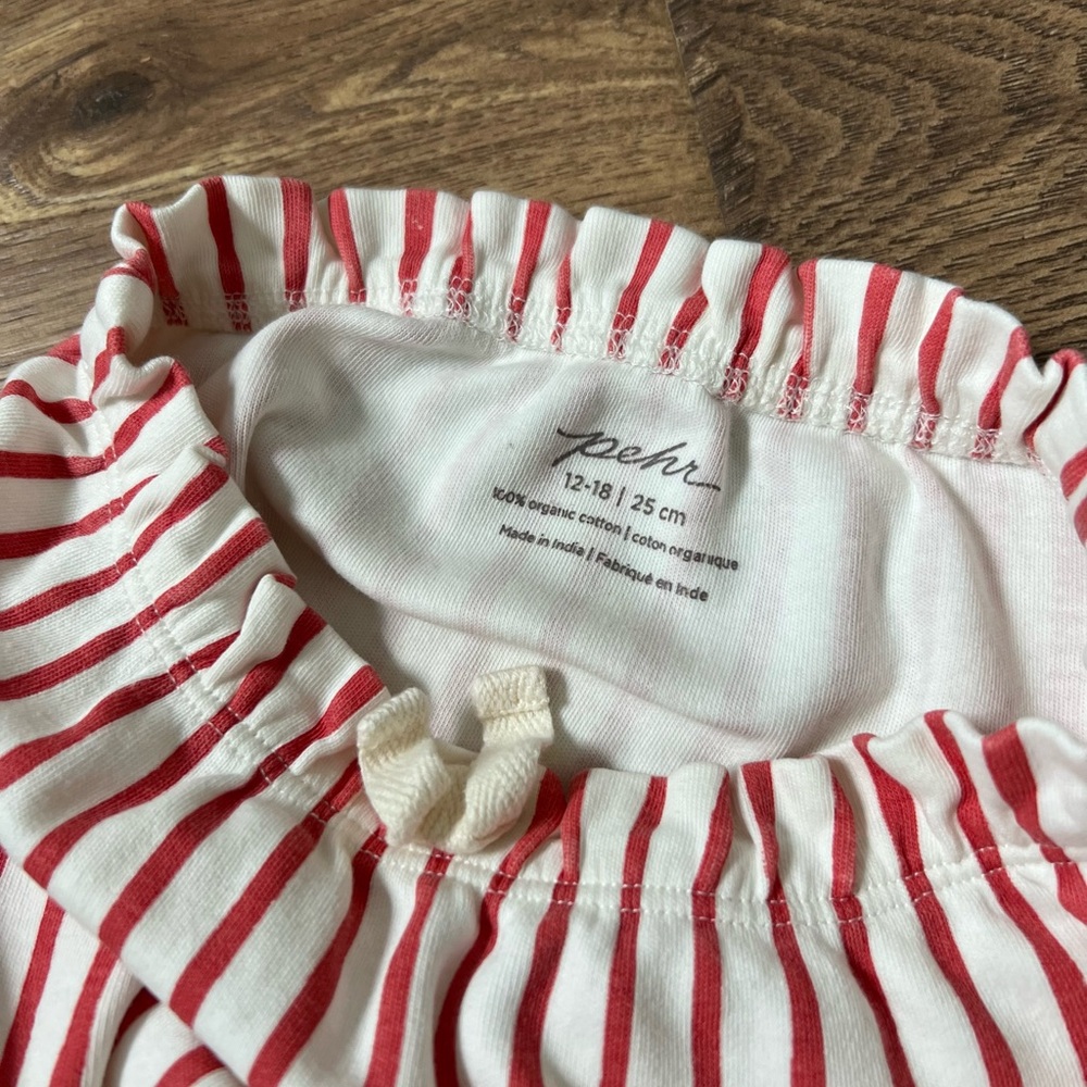 Pehr 100% organic cotton baby shorts
